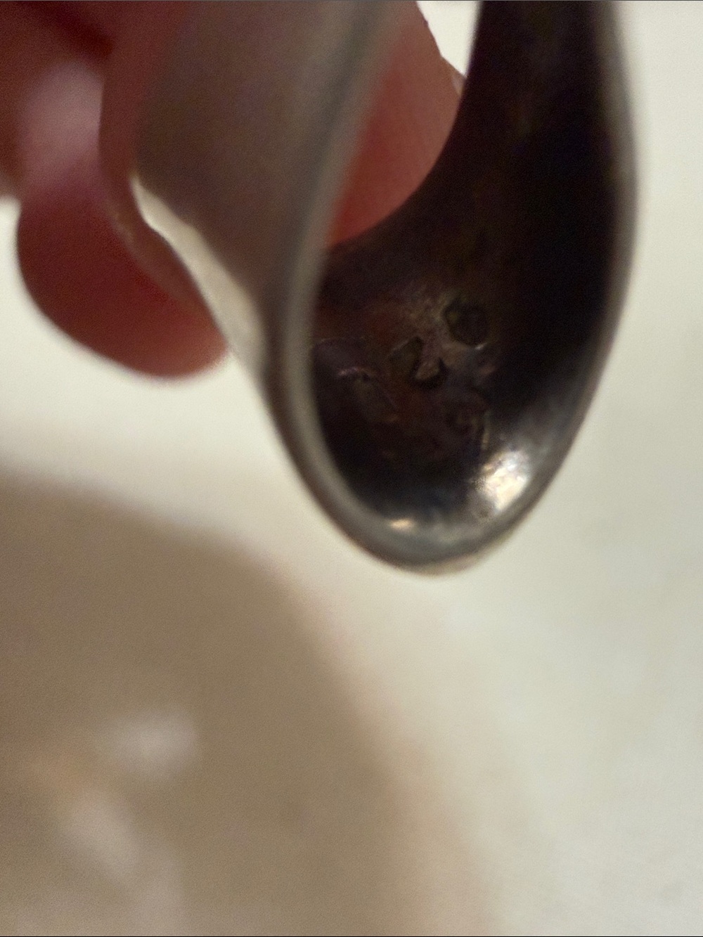 Vintage Sterling Silver925 Teardrop Pendant Necklace Meant to put purfume inside - Picture 4 of 12